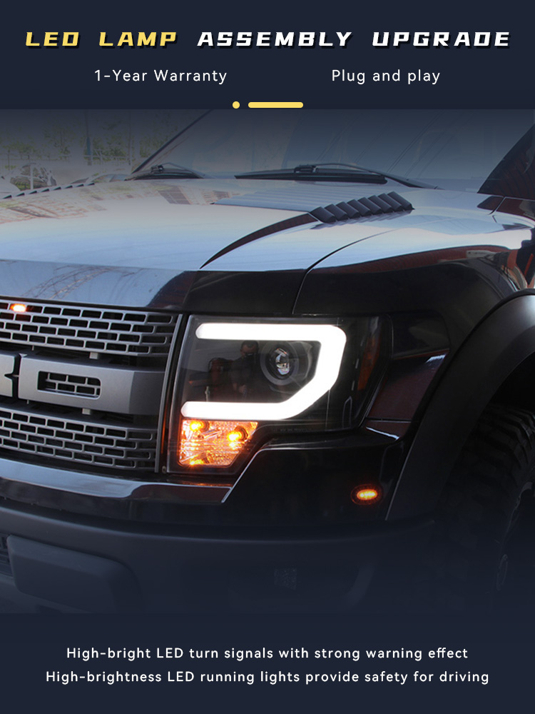 Accessories Car Near - Phares de voiture pour Ford Raptor
