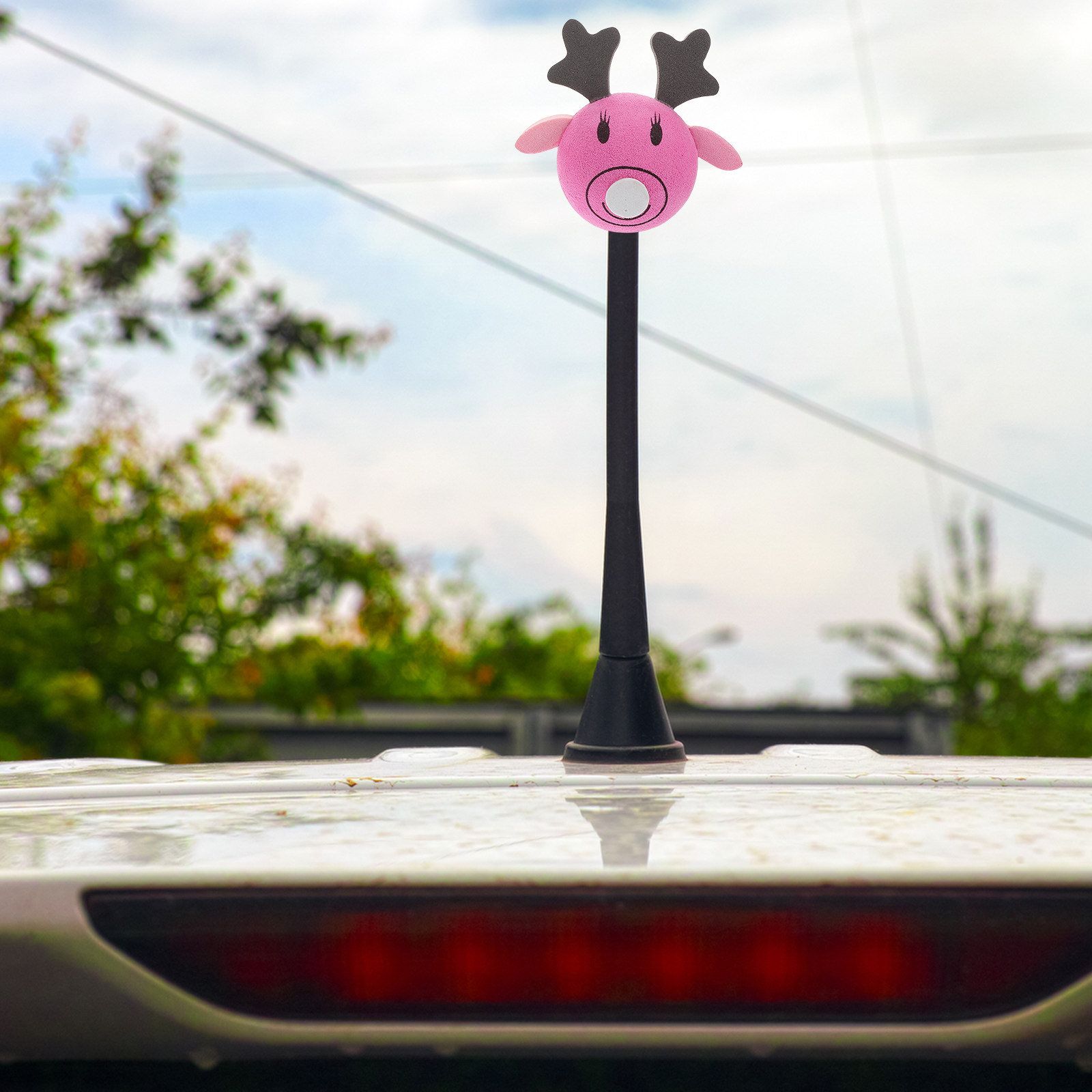 Car Accessories Unique - 2 pièces de boules d'antenne de