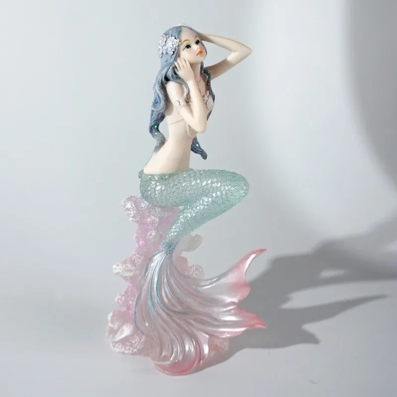 Car Accessories Oman - Figurine de sirène en résine exquise,