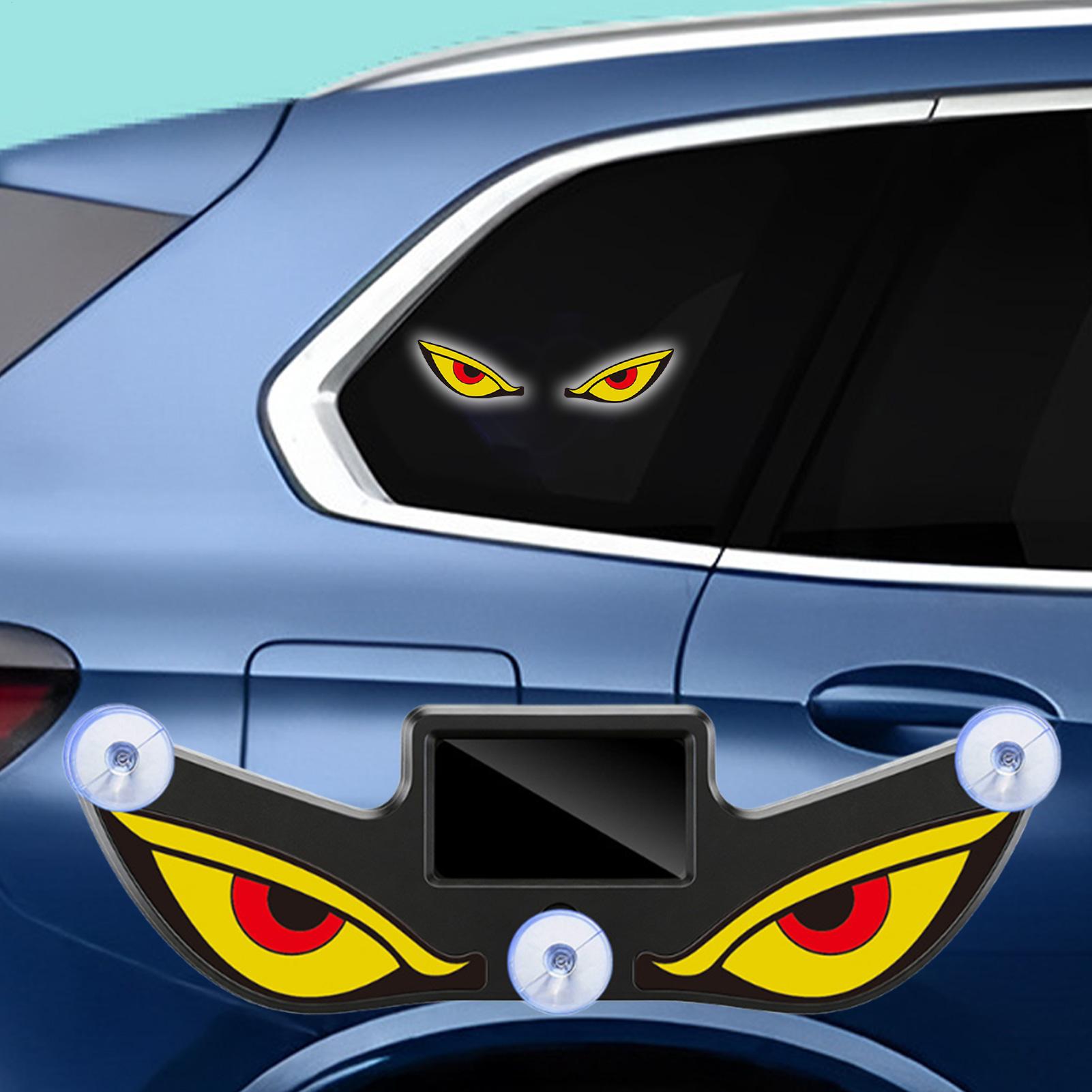 Car Accessories Unique - Lampe solaire LED en forme d'œil,