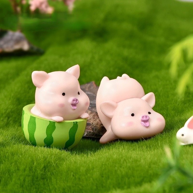 7 pièces mignon petit cochon p - Car Accessories Oman avis et prix