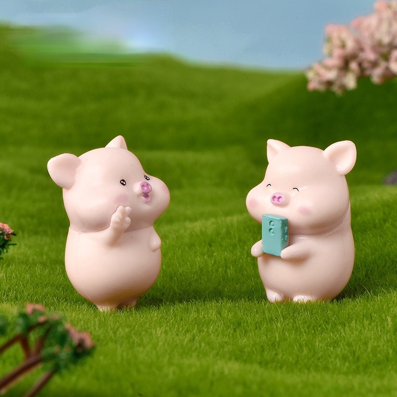 7 pièces mignon petit cochon p - Car Accessories Oman avis et prix