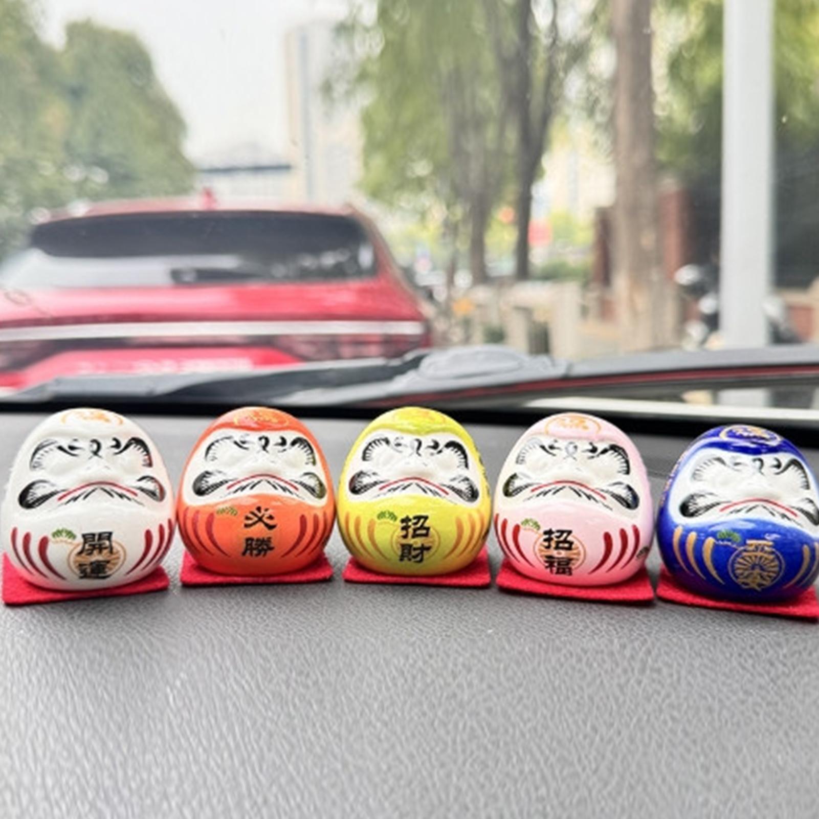 Poupée Daruma en céramique jap - Car Accessories Oman avis et prix
