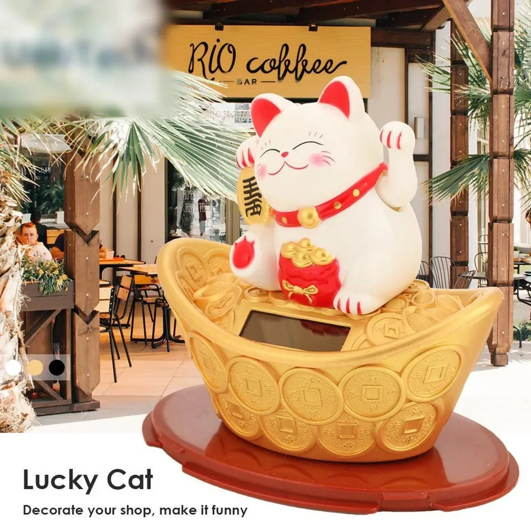 Chat porte-bonheur, richesse,  - Car Accessories Oman avis et prix