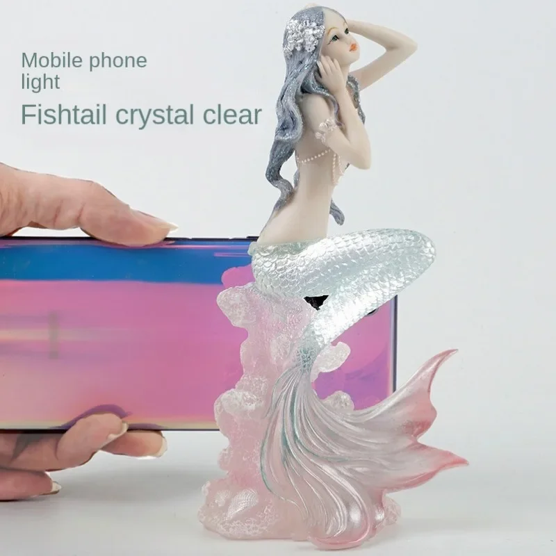 Figurine de sirène en résine e - Car Accessories Oman avis et prix