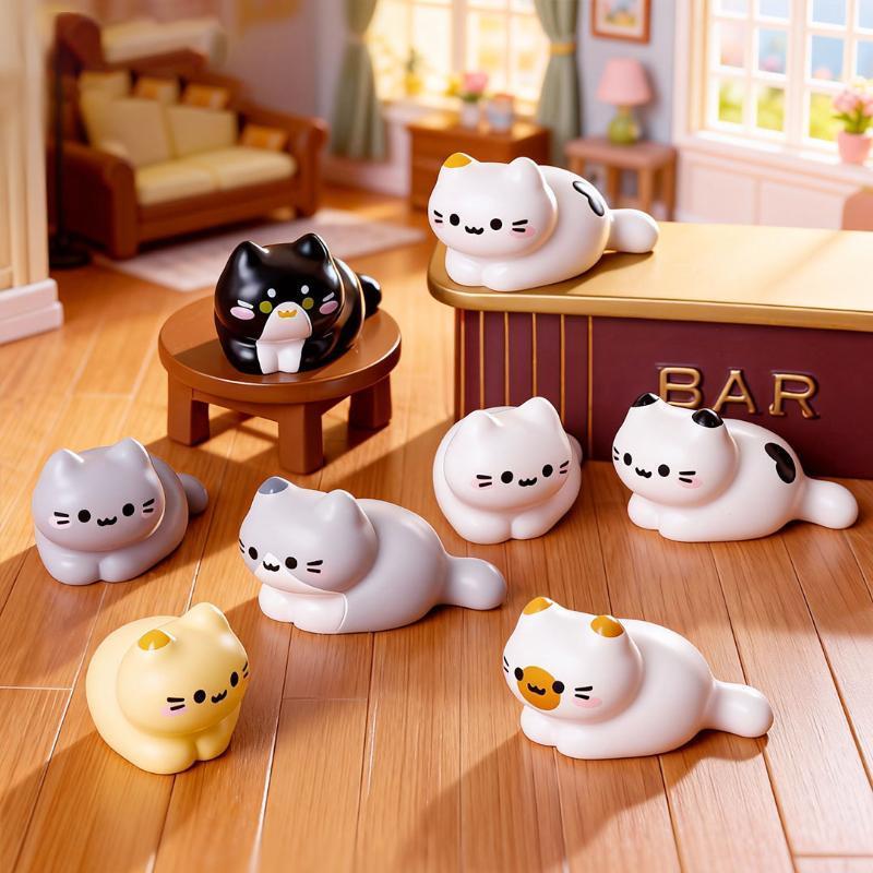 8 figurines miniatures de chat - Car Accessories Oman avis et prix