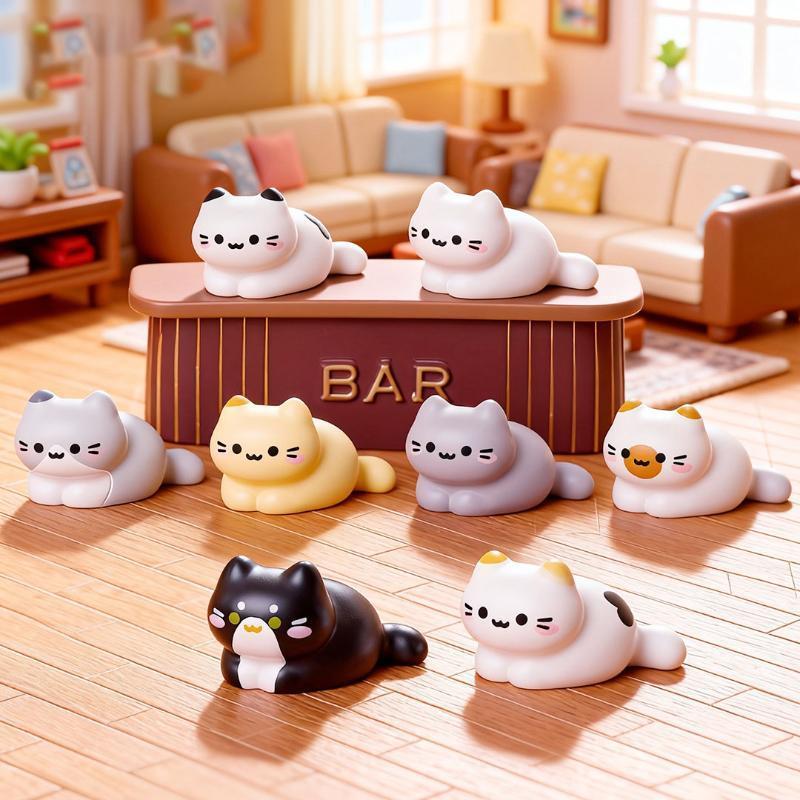 8 figurines miniatures de chat - Car Accessories Oman avis et prix